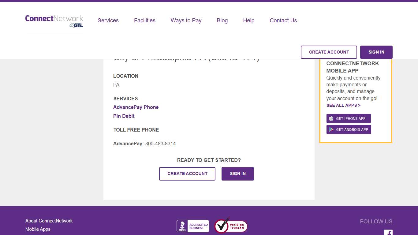 City of Philadelphia PA | ConnectNetwork